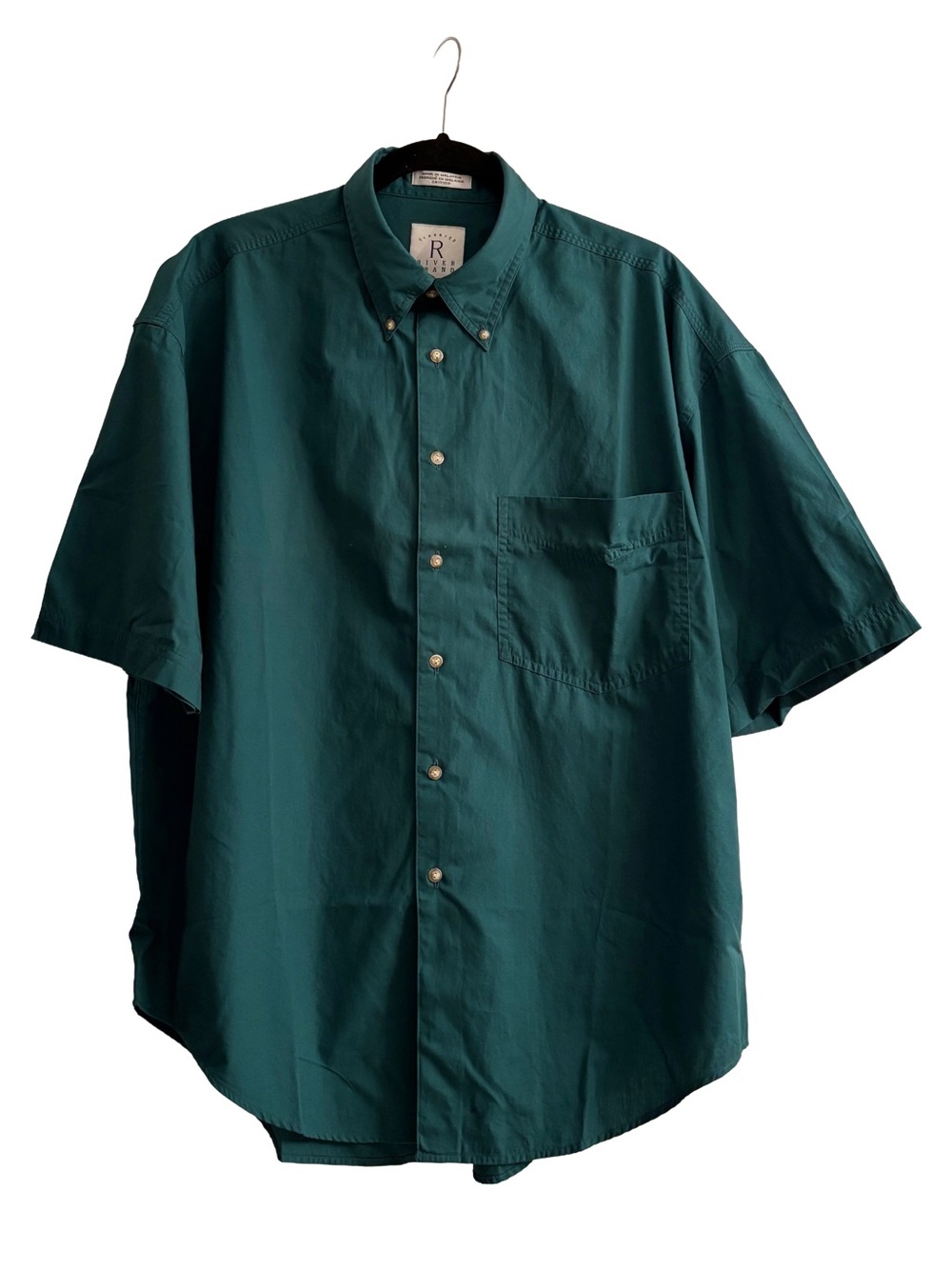 90s Vintage Arrow River Brand Cotton Button Down L - NWOT